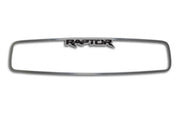 2010-2014 Ford F-150 Raptor Brushed Steel Rear View Mirror Surround Trim