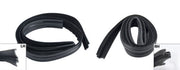 1979-1993 Mustang Door Window Run Channel Rubber Weatherstrip LH & RH Side