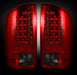 2002-06 Dodge Ram Rear Brake & Reverse Dark Red Taillights w/ Brake LED Bulbs