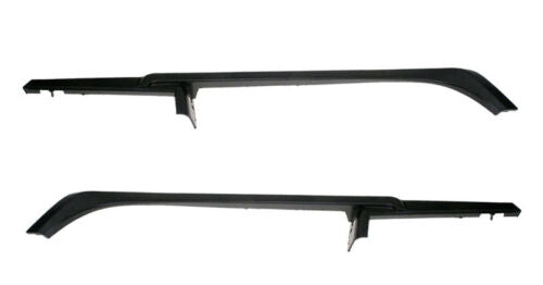 1987-1993 Mustang Convertible Black Top Quarter Corner Boot Moldings Pair LH RH