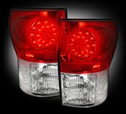 2007-13 Toyota Tundra Rear Brake & Reverse Red Taillights w/ Brake LED Bulbs
