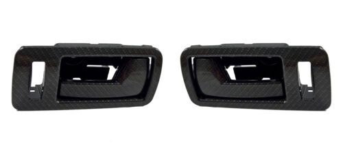 2005-2014 Ford Mustang Saleen Carbon Fiber Interior Inside Door Handles Pair