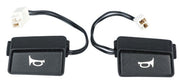 1991-1993 Mustang Hord Buttons Switches Pair - Made w/ Original Ford Blueprint