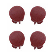 1987-1993 Mustang Door Armrest Pad Plugs Scarlet Red - Set of Four (LH & RH)