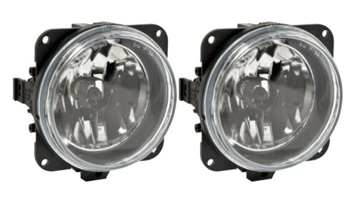 1999-2004 Mustang Roush Stage 1,2,3 Complete Clear Fog Lights H10 Bulbs - Pair