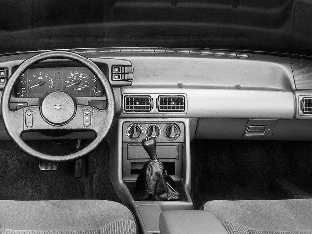 1987-1989 Mustang A/C Heater Control Temperature, Fan Select Knobs - 3 Piece Set