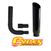Dodge 6.7L 2500 3500 Diesel Stainless 7" Miter Cut PYPES Black Stack Exhaust Kit