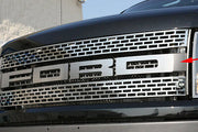 2010-2014 Ford F-150 SVT Raptor Polished Stainless FORD Grille Letters Emblems