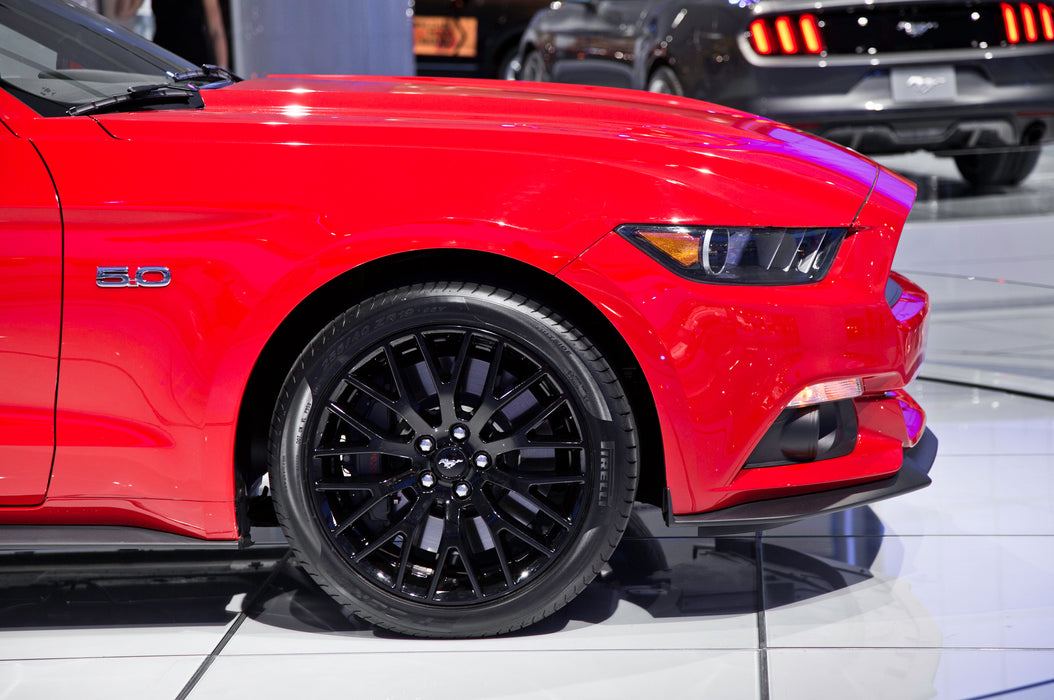 2015-2023 Mustang GT 5.0 Genuine Ford OEM 5.0 Chrome 5.5" Fender Side Emblems