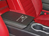 2005-2009 Ford Mustang Center Console Arm Rest Pad Cover Black w/ Running Horse