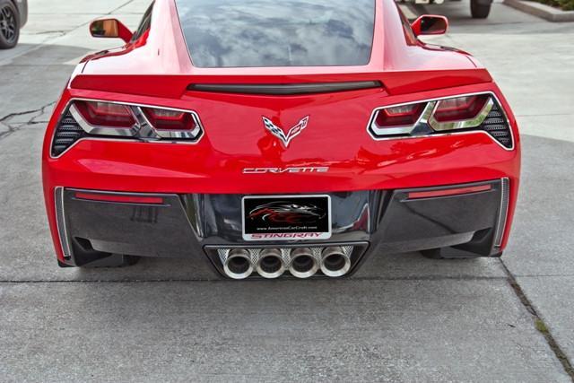 2014-2019 Chevy C7 Corvette Perforated Exhaust Filler Panel for NPP Exhausts