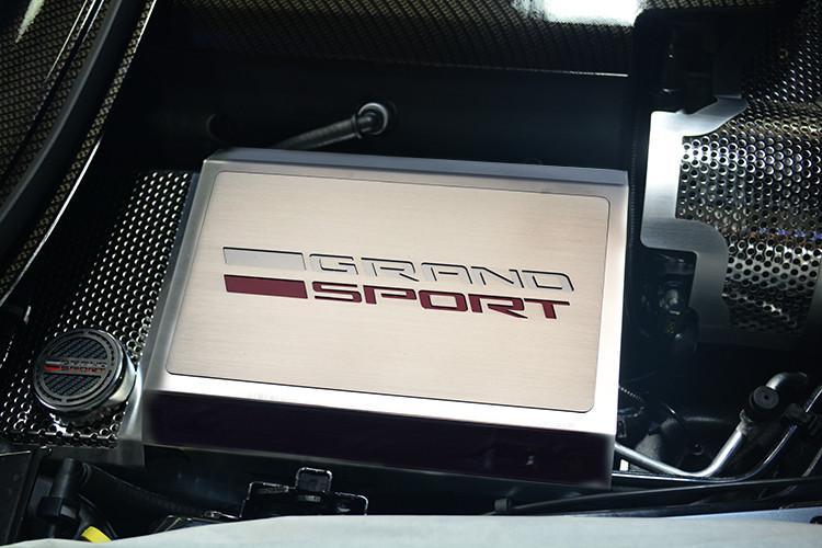 2016-2019 Chevy C7 Corvette Grand Sport Fuse Box Cover Premium Stainless Steel