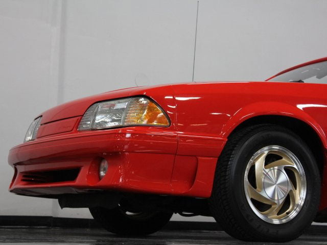 1989-1990 ASC McLaren Mustang OEM Wheels w/ Center Caps Gold & Silver Set of 4