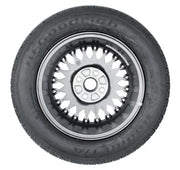 1987-1988 ASC McLaren Mustang OEM Silver Wheels & Tires w/ Center Caps Set of 4