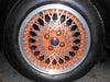 1984-1986 ASC McLaren Mercury Capri Factory OEM NOS Orange Mesh Wheel 15" x 7"