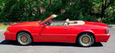 1987-1990 Ford Mustang NOS ASC McLaren Convertible Top Rear Tonneau Cover Tan