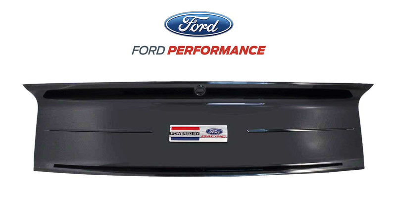 2015-2023 Mustang Rear Deck Lid Trunk Trim Panel w Powered By Ford Racing Emblem