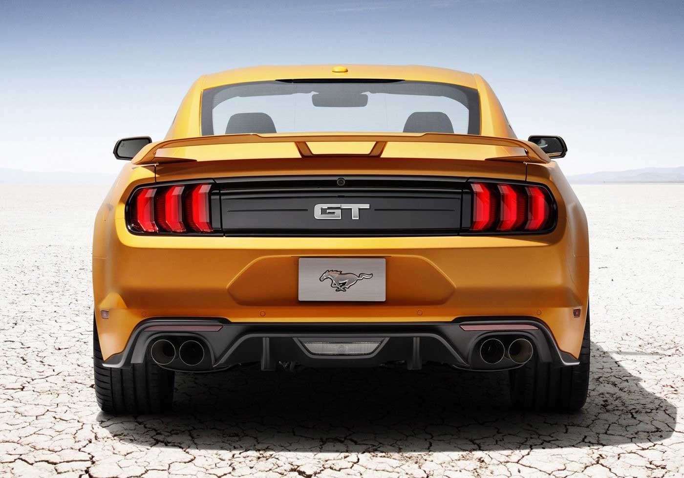 2015-2023 Mustang OEM Ford Rear Deck Lid Trunk Trim Panel w/ GT Emblem New T/O