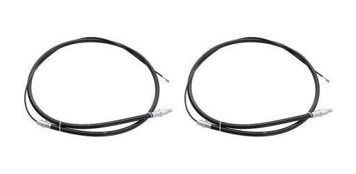 1979-1992 Ford Mustang 70" Parking Emergency E-Brake Cables for Disc Brakes Pair