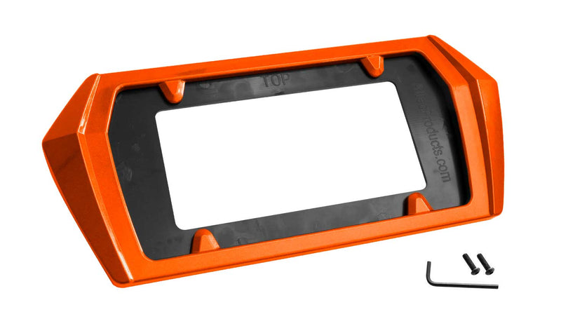 2020-2026 Corvette C8 Painted Rear License Plate Frame Bezel G26 Sebring Orange