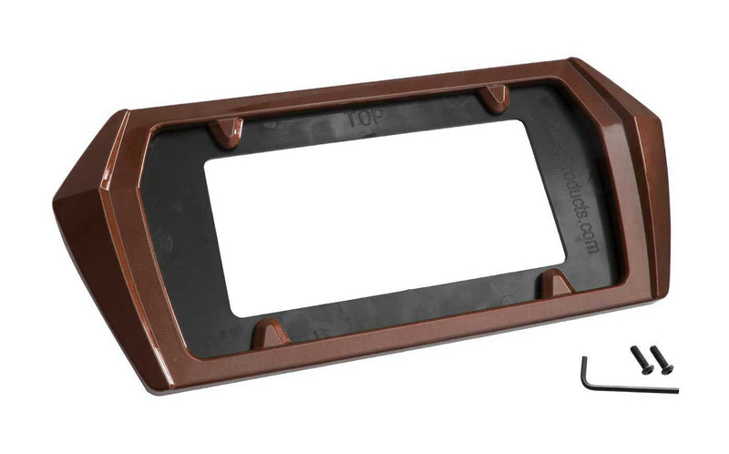 2020-2023 Corvette C8 Painted Rear License Frame Bezel G48 Caffeine Metallic