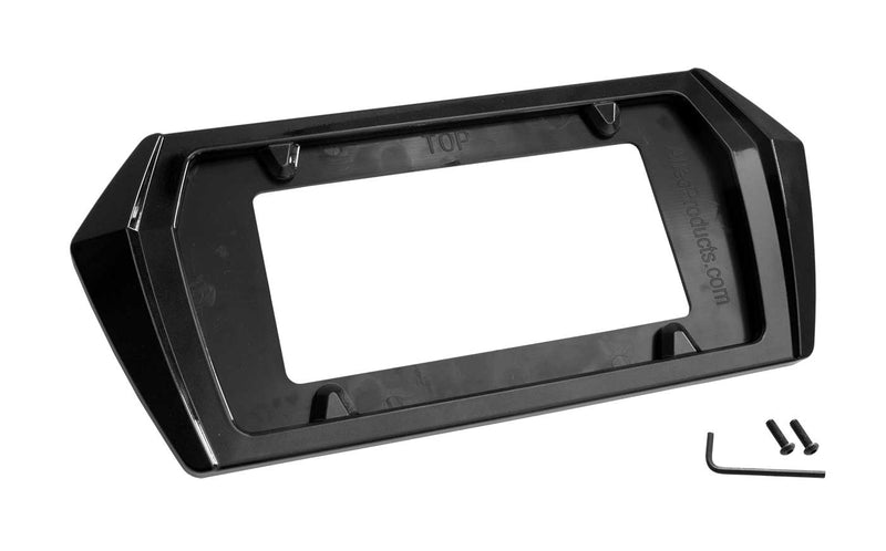 2020-2026 Chevy Corvette C8 Painted Rear License Plate Frame Bezel - GBA Black