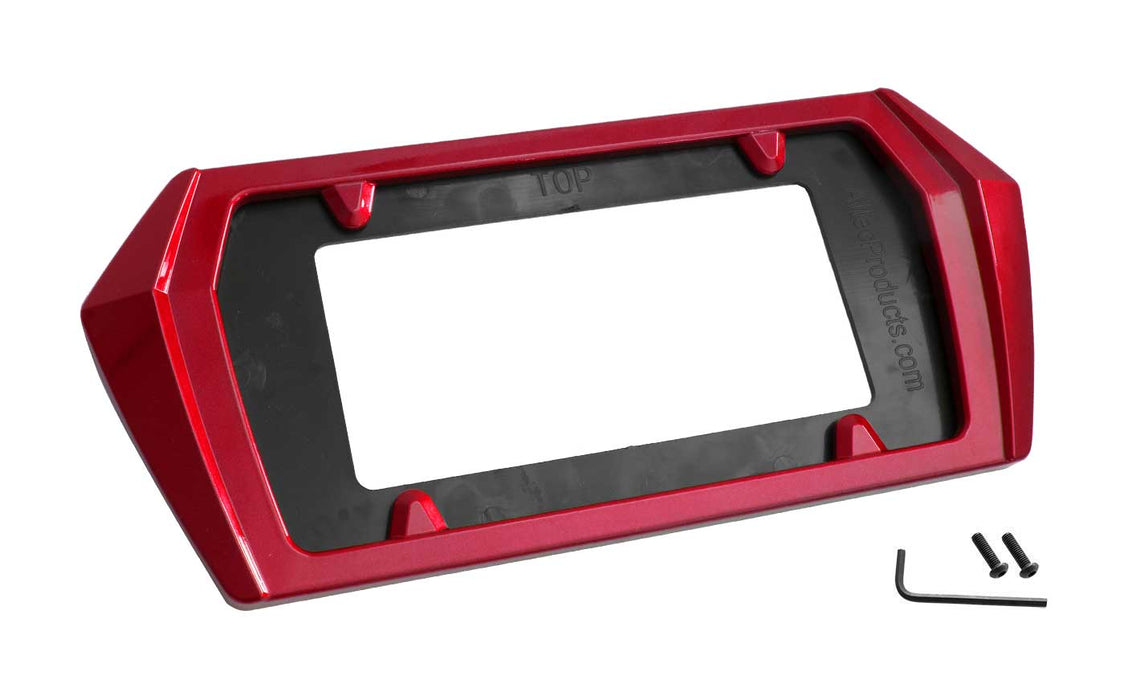 2020-2024 Chevy Corvette C8 Rear License Plate Frame Bezel - GKZ Torch Red