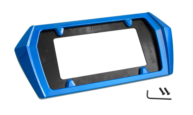 2020-2026 Corvette C8 Painted Rear License Plate Frame Bezel GMO Rapid Blue