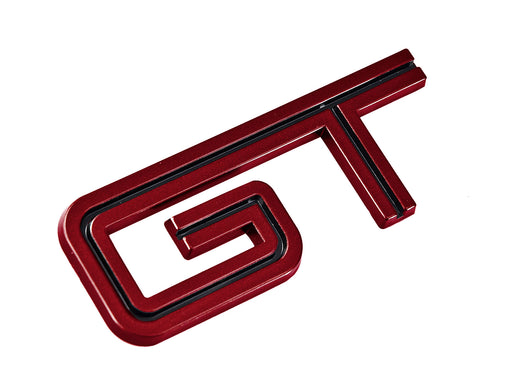 2005-2010 Ford Mustang GT 4.5" Metallic Red Side Fender Trunk Emblem Badge