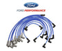 5.0L 5.8L Mustang Ford Racing 9MM Engine Spark Plug Ignition Wire Sets - Blue