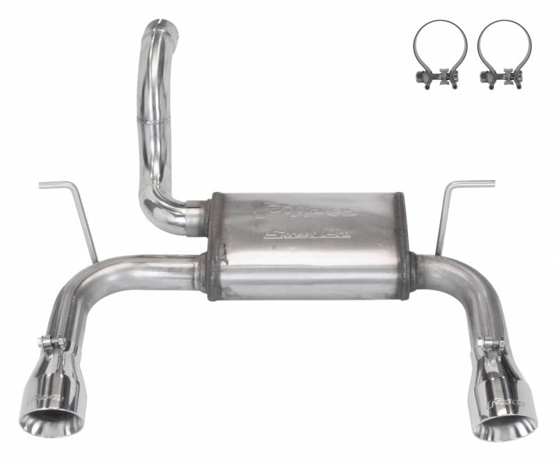 2018-2020 Jeep JL Pypes SJJ24S Dual Exit Axle Back Exhaust System w/ 4" Tips