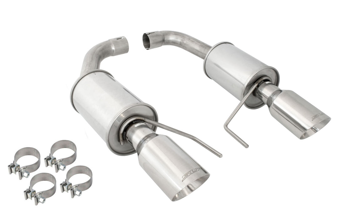 thumbnail image 2 of SLP Loudmouth II Axle-Back Exhaust System – 2015-2017 Mustang GT 5.0 – 4 Tips (620055) 2 of 3
