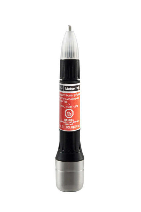 2022 Ford Mustang OEM 2-In-1 Touch Up Paint Bottle Code Orange CN Clear Coat