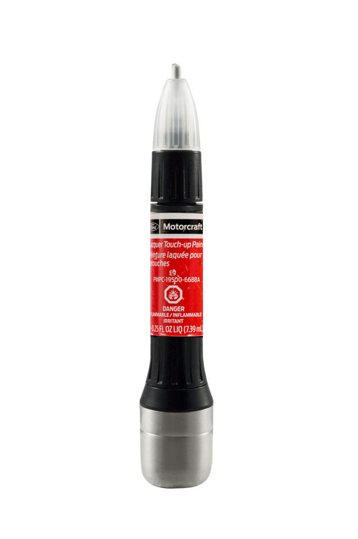 Genuine Ford Motorcraft Touch Up Paint Bottle Laser Red E9 6688A & Clear Coat