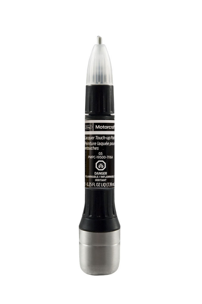 Genuine Ford Motorcraft Touch Up Paint Bottle Alloy Gray Grey G5 & Clear Coat