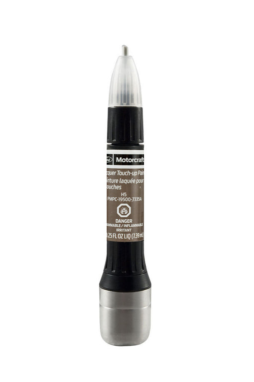 Genuine Ford Motorcraft Touch Up Paint Bottle Caribou Brown H5 7335 & Clear Coat