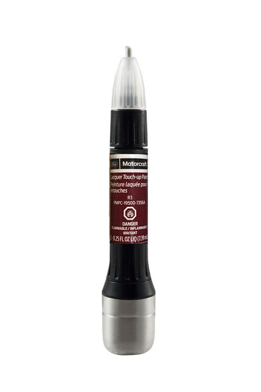 Genuine Ford Motorcraft Touch Up Paint Royal Crimson Red R3 7356A & Clear Coat