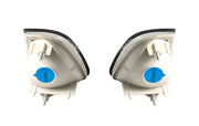 1987-1993 Mustang Euro Clear Inner Parking Lights Lamps Pair LH RH