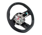 2015-2017 Mustang Shelby GT-350 OEM Silver Stitched Black Leather Steering Wheel
