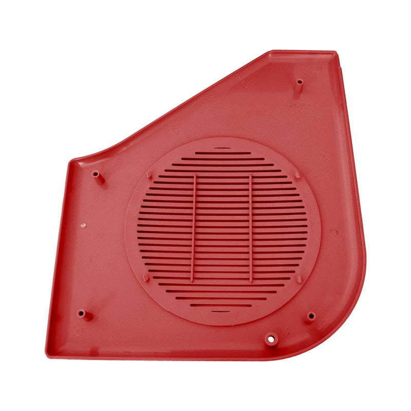 1987-1993 Ford Mustang or Cobra Door Panel Speaker Grills - Scarlett Dark Red