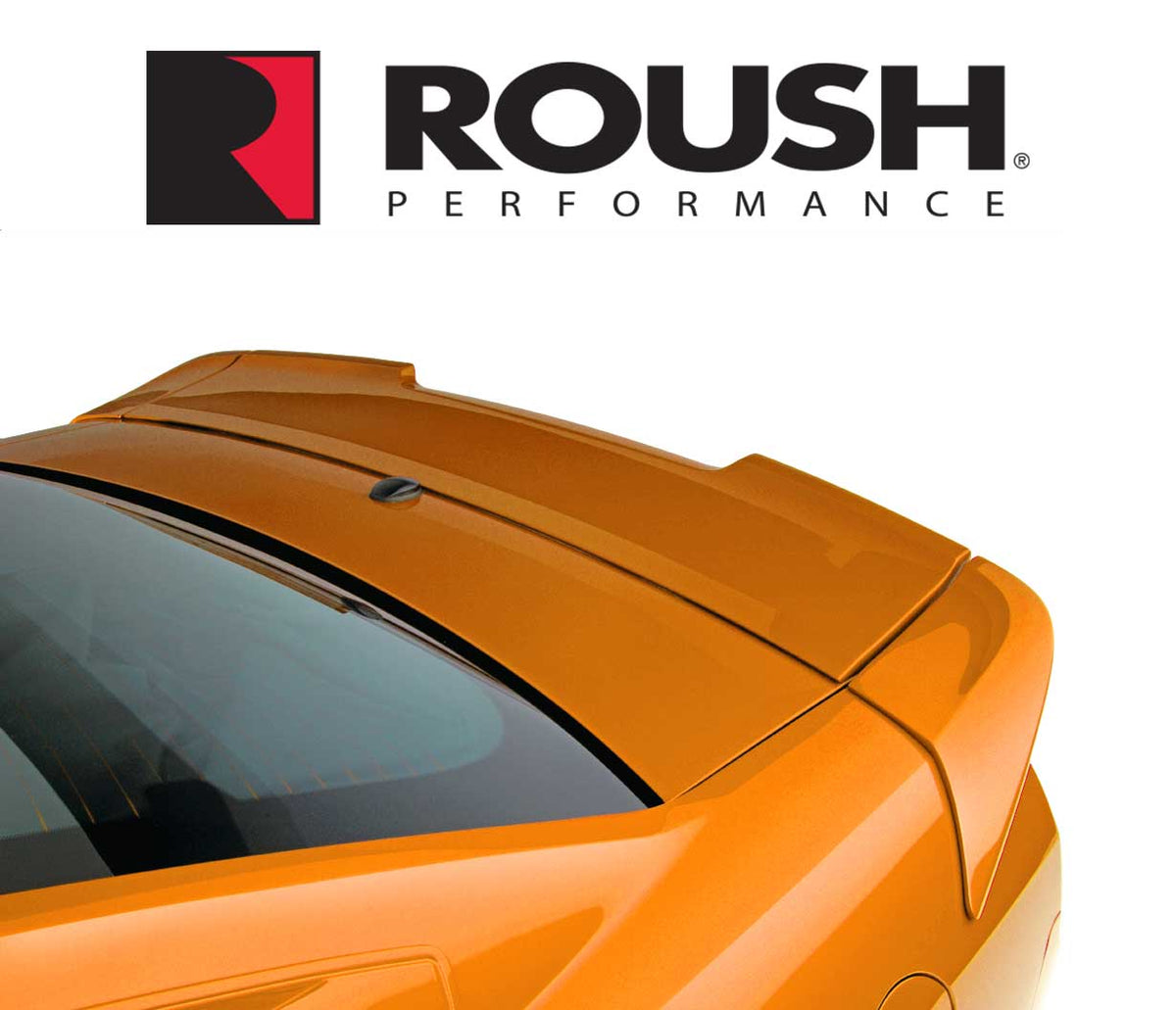 Oval Rear Wing 2005-2009 Mustang GT V6 Roush Painted 3pc Rear Wing Spoiler Grabber Or ...