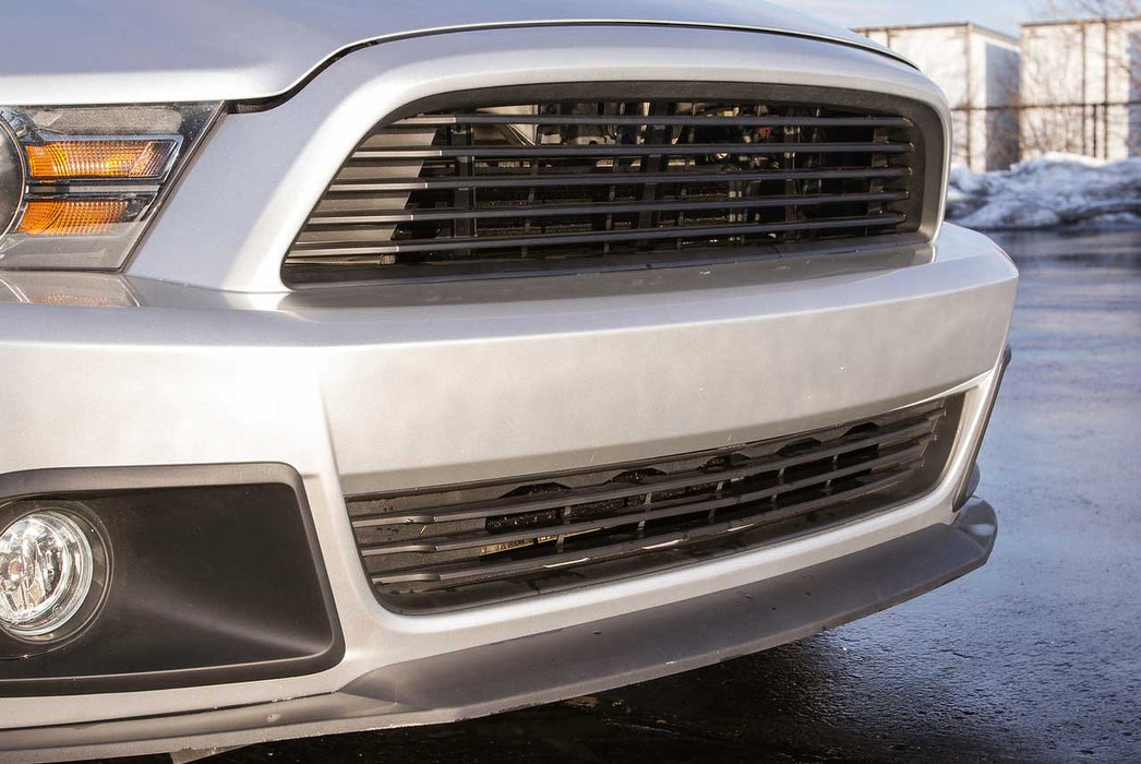 2013-2014 Mustang Roush 421392 Black Front Upper Grille 40% more air