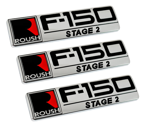 2004-2017 Ford F-150 Roush Stage 2 Fender & Tailgate 3 Piece 8' x 2' Emblem Set