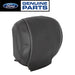2012-2014 Mustang Genuine Ford OEM Black Leather Front Headrest Cover Upholstery