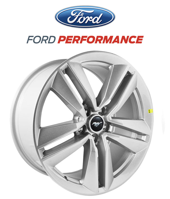 2015-2023 Mustang EcoBoost I4 Performance Pack Wheel 19" x 9" - Sparkle Silver