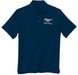 Ford Mustang Running Horse Pony Blue Polo Collared Shirt 100% Polyester - 2X