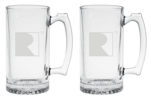 Mustang RS1 RS2 RS3 F150 Roush Heavy Large Drinking Beer Glasses 25oz Set of Two