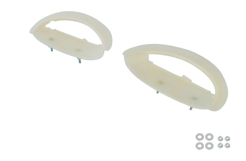 1996-1998 Ford Mustang SVT Cobra Hood Scoop Bezels Pair - Unpainted