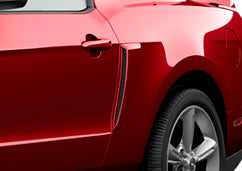 2010-2014 Genuine Ford Mustang GT V6 OEM Fender Side Quarter Panel Scoops - Pair