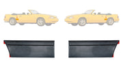 87-93 Mustang LX  of Quarter Body Molding Mouldings (Pair)